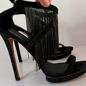 Brian Atwood Fringed heel 9.5/40